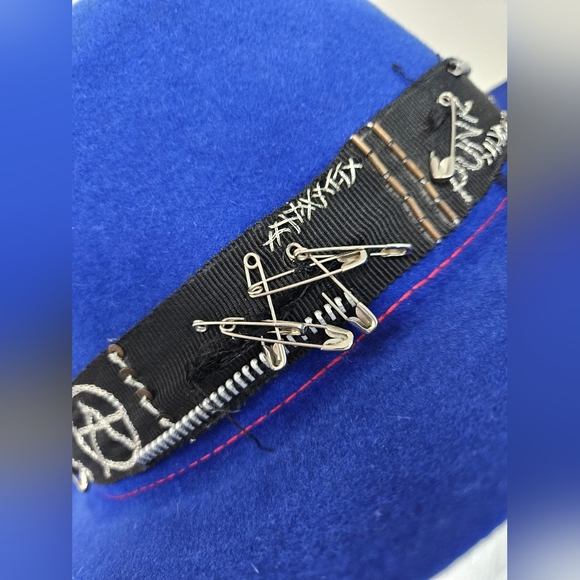 My Bob Use Your Head Mens Hat Cap Fedora FOLCO blue WOOL FELT RARE FIND - Picture 4 of 12